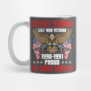 Desert Storm Veteran T-shirt Mug